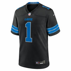 Jameson Williams Detroit Lions Alternate Game Player Jersey - Black