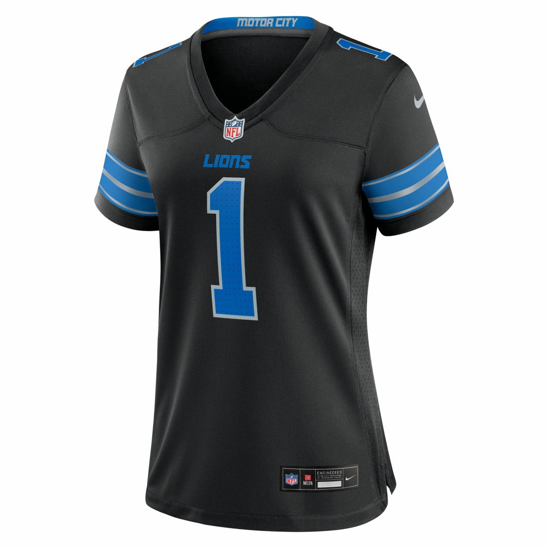 Jameson Williams Detroit Lions Women's 2nd Alternate Game Player Jersey - Black
