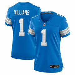 Jameson Williams Detroit Lions Women's Game Player Jersey - Blue
