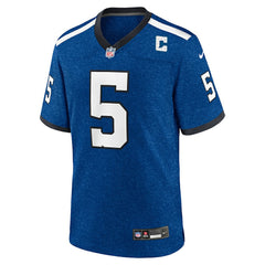 Anthony Richardson Sr. Indianapolis Colts Alternate Indiana Nights Game Jersey - Royal