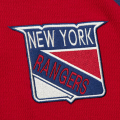 New York Rangers Mitchell & Ness Thermal Henley Long Sleeve T-Shirt Red