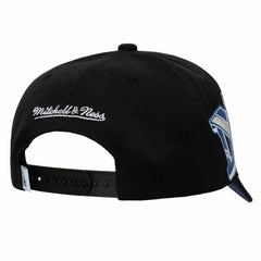 Los Angeles Dodgers Hyper Type Pro Crown Snapback Hat Black | Mitchell & Ness