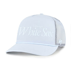 Chicago White Sox Foundation Script Hitch Adjustable Trucker Hat Light Blue | 47 brand