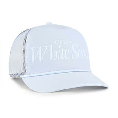Chicago White Sox Foundation Script Hitch Adjustable Trucker Hat Light Blue | 47 brand