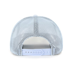 Los Angeles Angels Foundation Script Hitch Adjustable Trucker Hat Light Blue | 47 brand