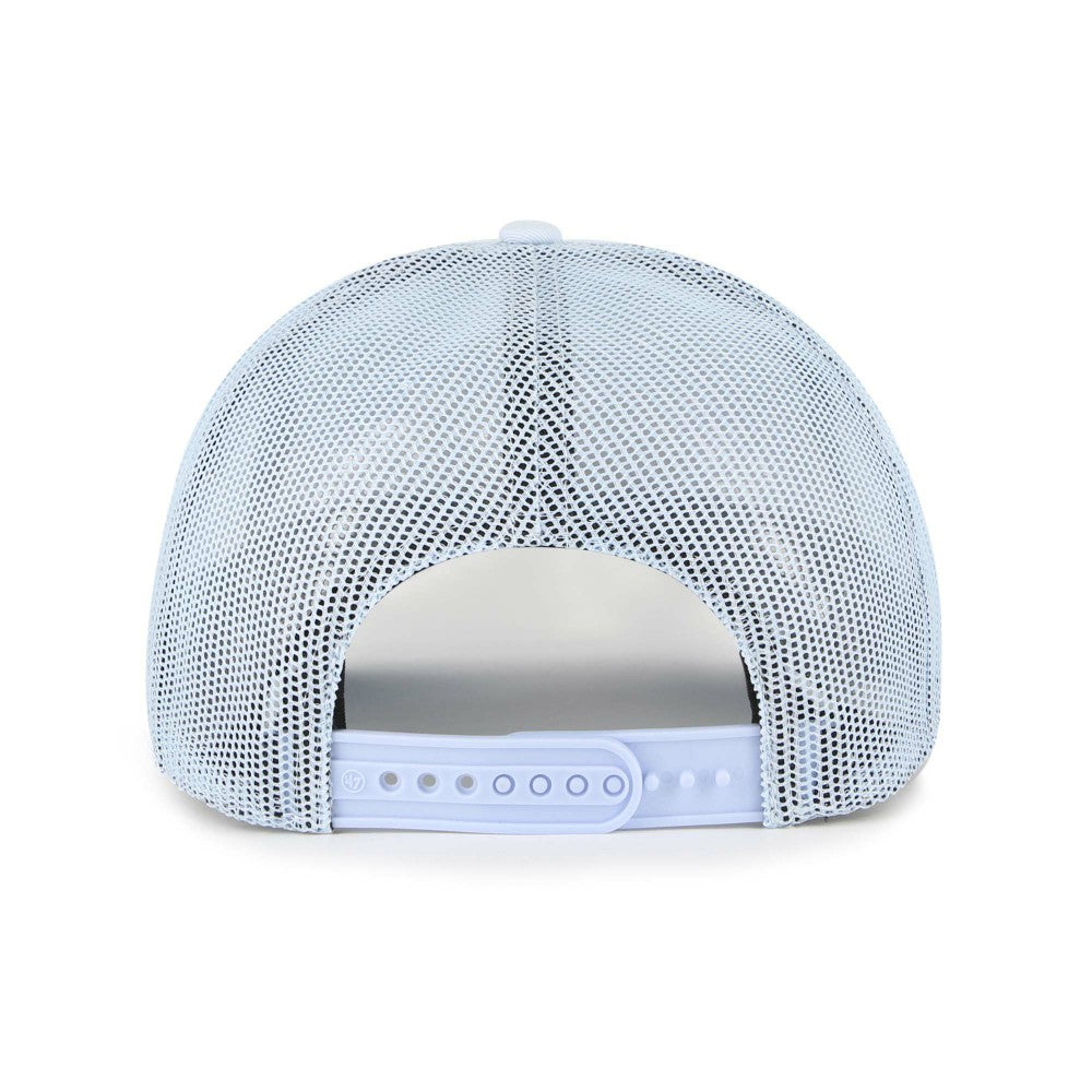 Milwaukee Brewers Foundation Script Hitch Adjustable Trucker Hat Light Blue | 47 brand