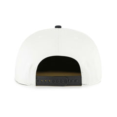 Tampa Bay Rays Foundation Captain Snapback Hat White/Black | 47 brand