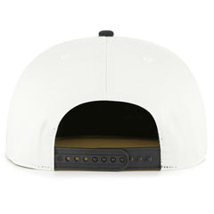 Pittsburgh Pirates Foundation Captain Snapback Hat White/Black | 47 brand