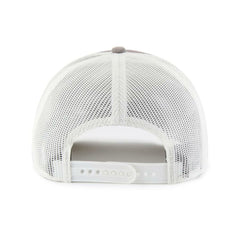 Minnesota Twins Tide Sweep Rope Trucker Adjustable Hat Gray/White | 47 brand