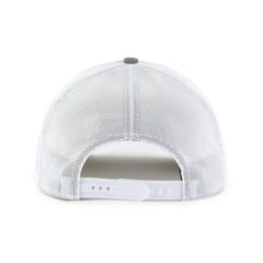 Texas Rangers Tide Sweep Rope Trucker Adjustable Hat Gray/White | 47 brand