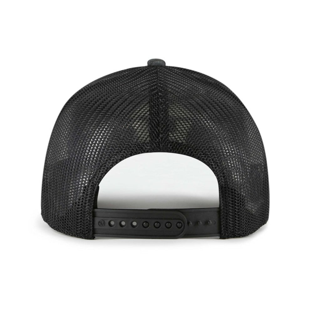 Colorado Rockies Fiji Trucker Adjustable Hat Black | 47 brand
