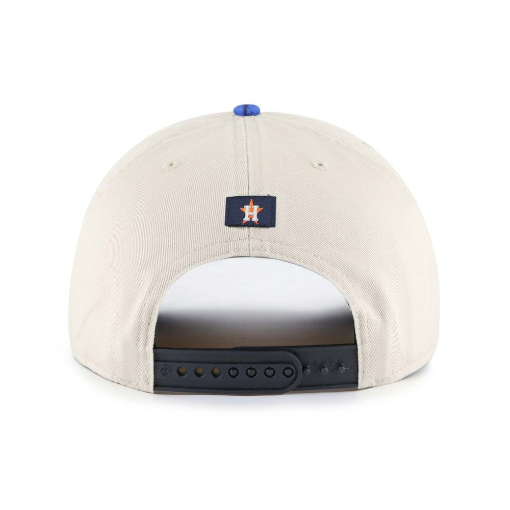 Houston Astros Fiji Rope Hitch Adjustable Hat Cream/Navy | 47 brand