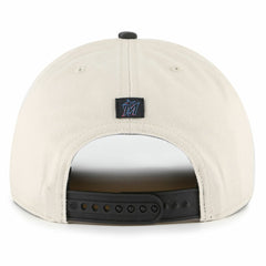 Miami Marlins Fiji Rope Hitch Adjustable Hat Cream/Black | 47 brand