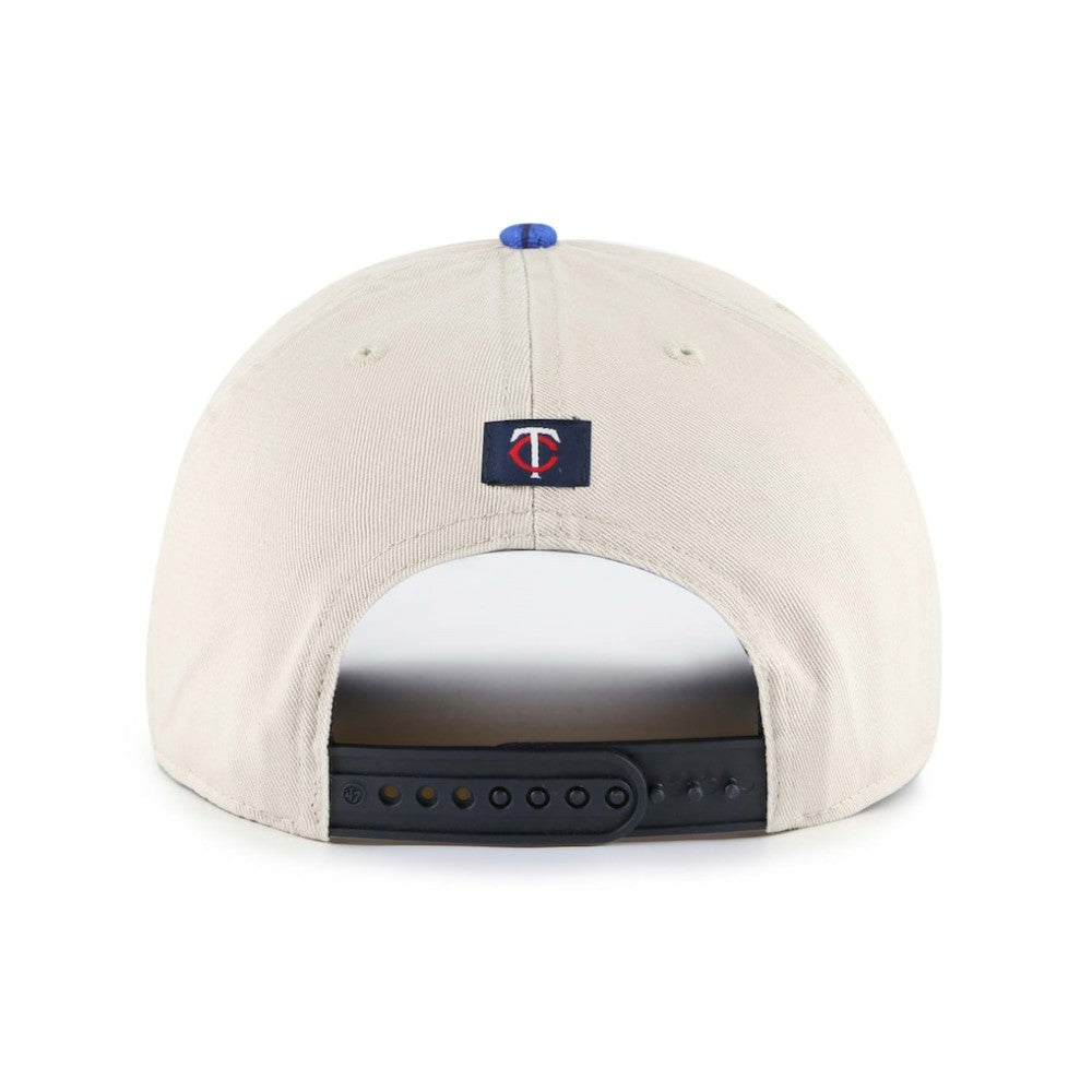 Minnesota Twins Fiji Rope Hitch Adjustable Hat Cream/Navy | 47 brand