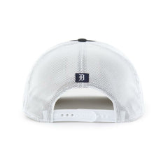 Detroit Tigers Scratch Adjustable Trucker Hat Navy/White | 47 brand