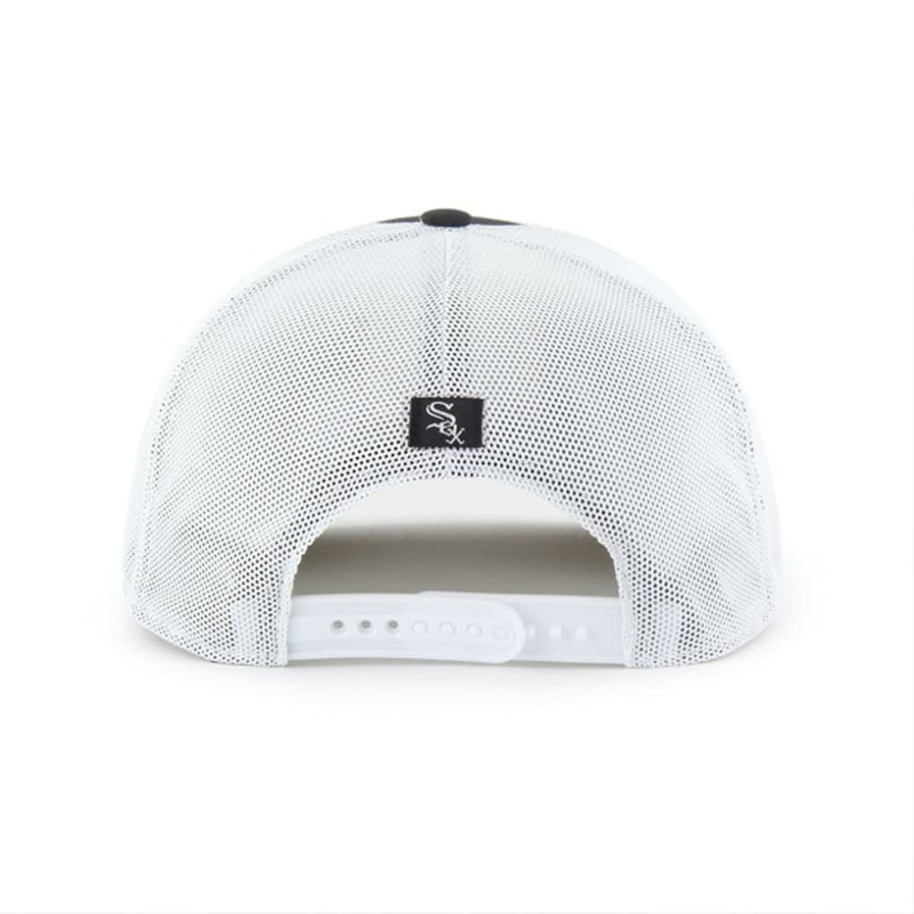 Chicago White Sox Scratch Adjustable Trucker Hat Black/White | 47 brand