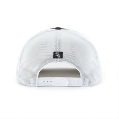 Chicago White Sox Scratch Adjustable Trucker Hat Black/White | 47 brand