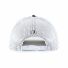 Cleveland Guardians Scratch Adjustable Trucker Hat Navy/White | 47 brand
