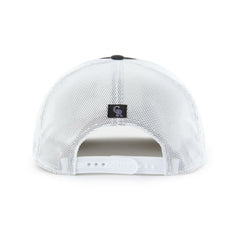 Colorado Rockies Scratch Adjustable Trucker Hat Black/White | 47 brand