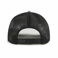 Atlanta Braves Carbon Rope Trucker Adjustable Hat Charcoal | 47 brand