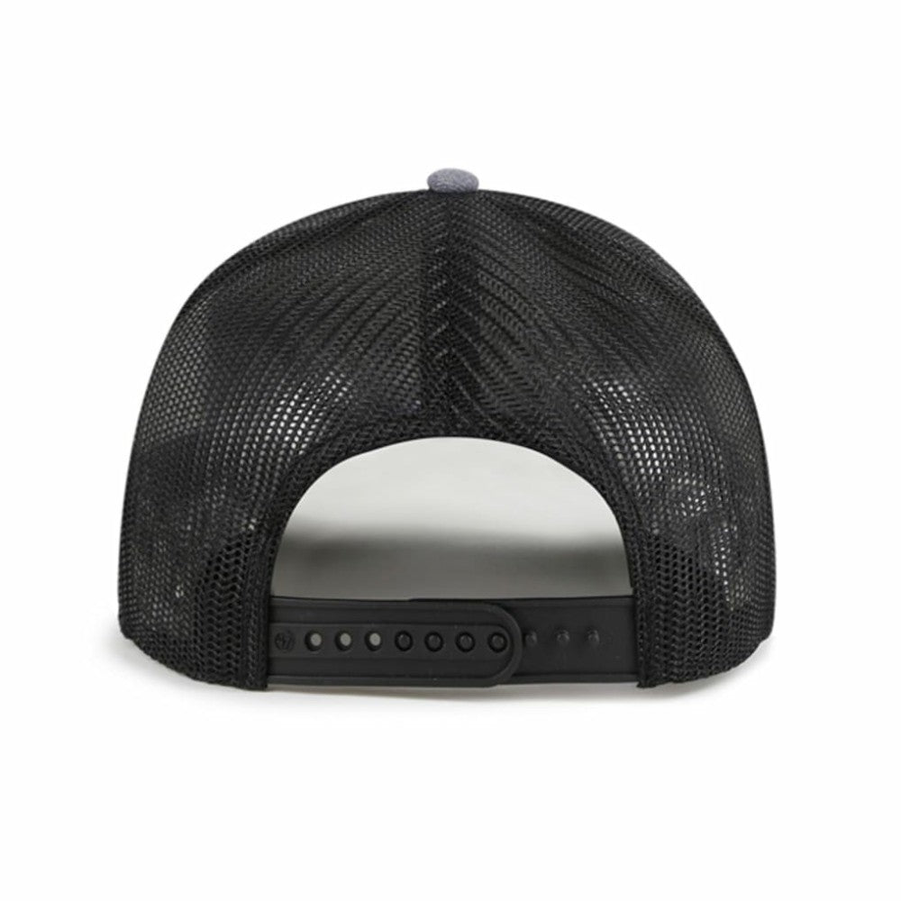 Baltimore Orioles Carbon Rope Trucker Adjustable Hat Charcoal | 47 brand
