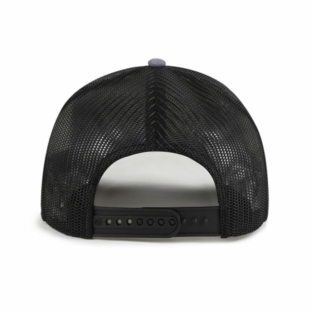 San Diego Padres Carbon Rope Trucker Adjustable Hat Charcoal | 47 brand