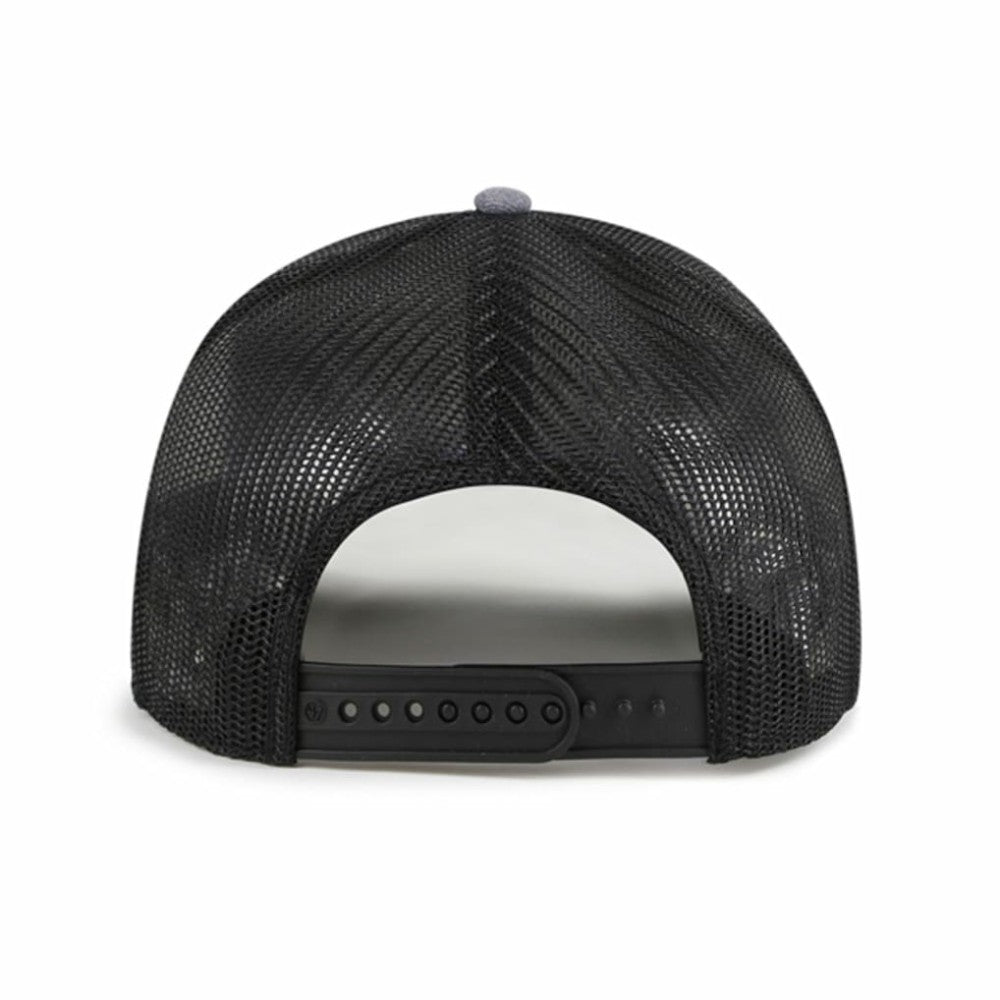 Minnesota Twins Carbon Rope Trucker Adjustable Hat Charcoal | 47 brand
