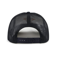 Houston Astros Freshman Trucker Adjustable Hat White/Navy | 47 brand