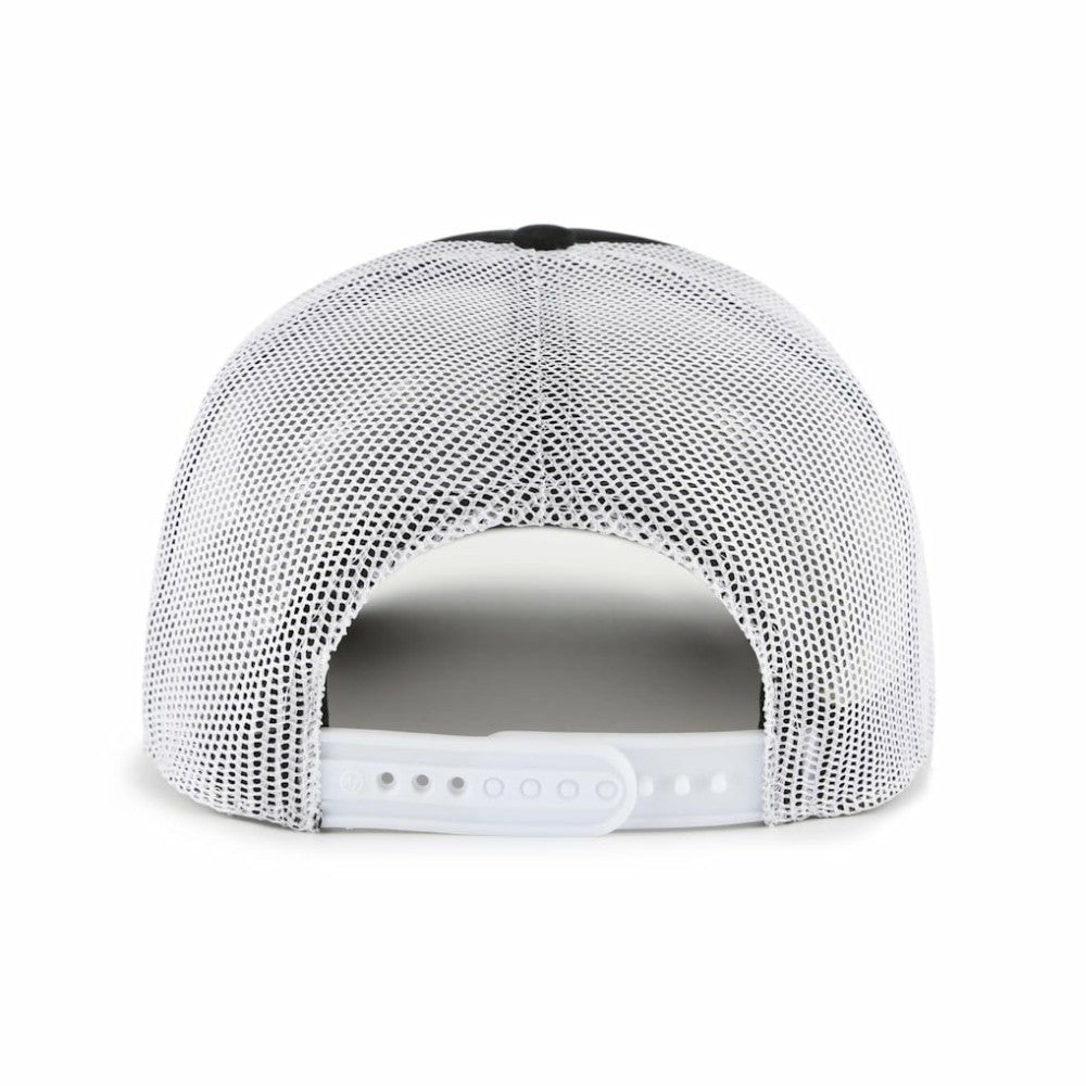 Tampa Bay Rays Meander Foam Trucker Snapback Hat Black | 47 brand
