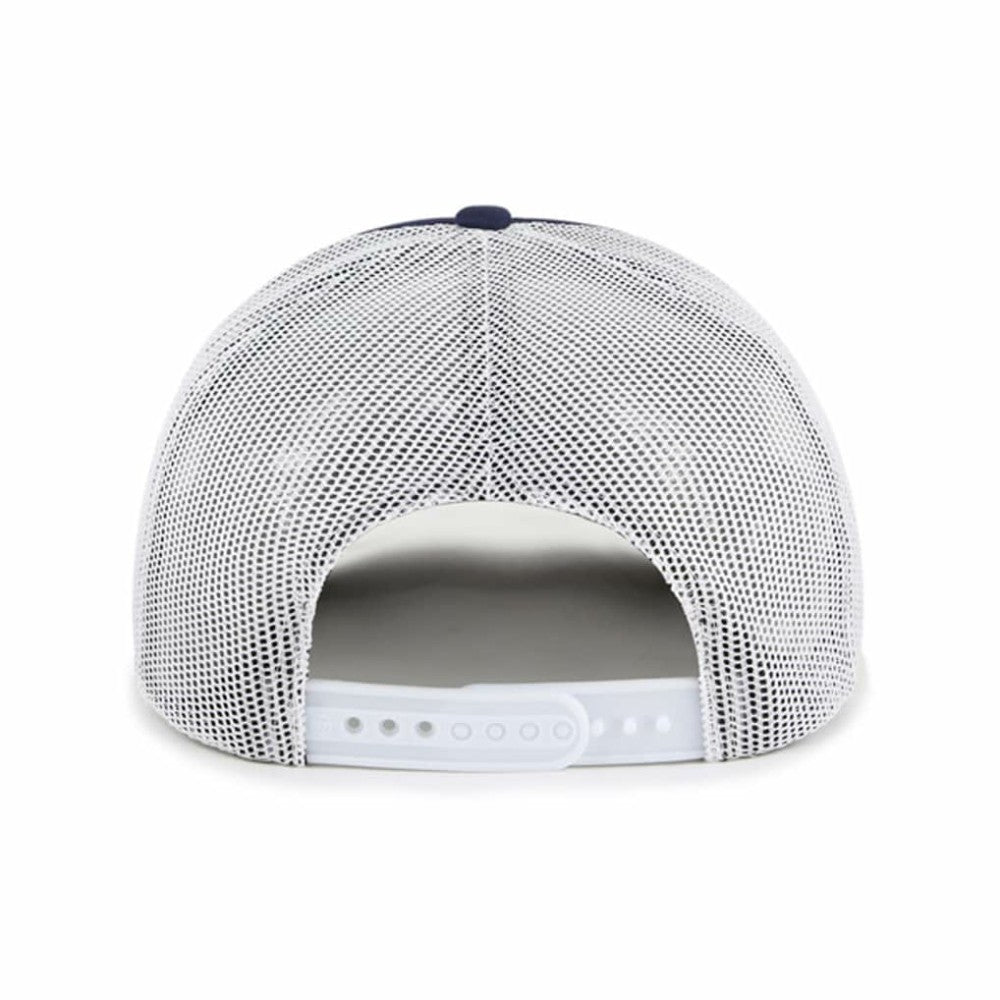 Houston Astros Meander Foam Trucker Snapback Hat Navy | 47 brand