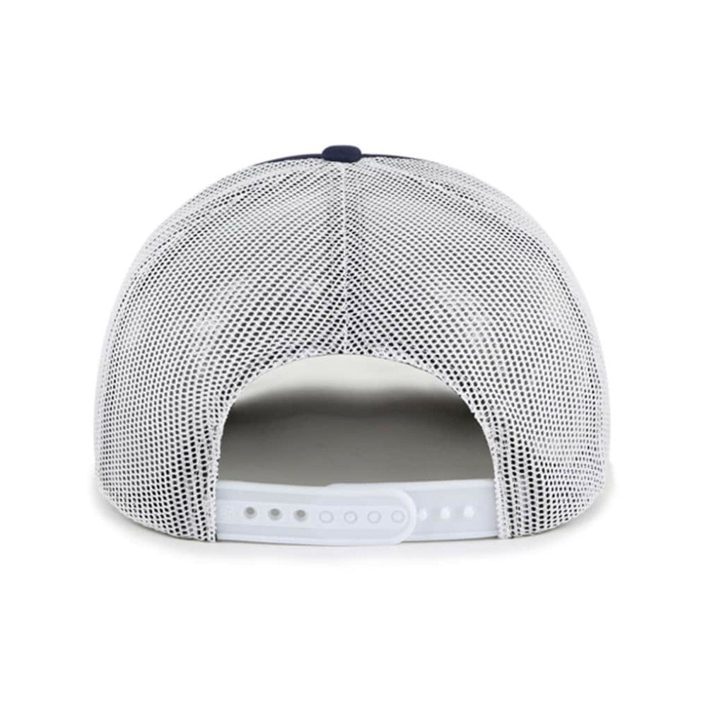 Minnesota Twins Meander Foam Trucker Snapback Hat Navy | 47 brand