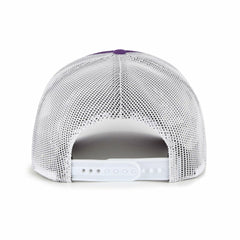 Colorado Rockies Meander Foam Trucker Snapback Hat Purple | 47 brand