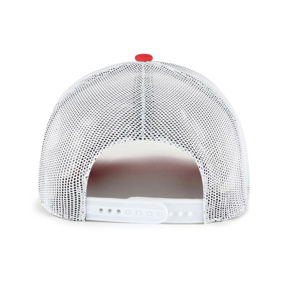 St. Louis Cardinals Meander Foam Trucker Snapback Hat Red | 47 brand