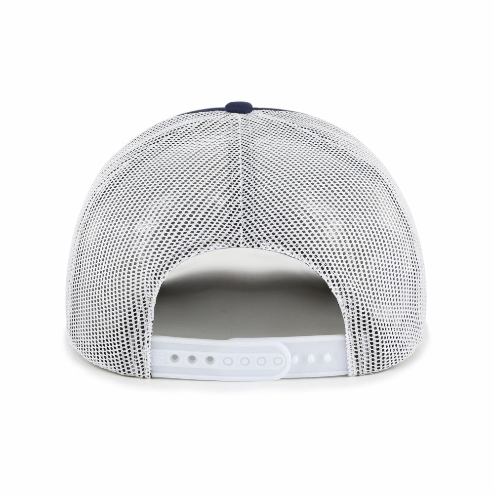 Los Angeles Angels Meander Foam Trucker Snapback Hat Navy | 47 brand