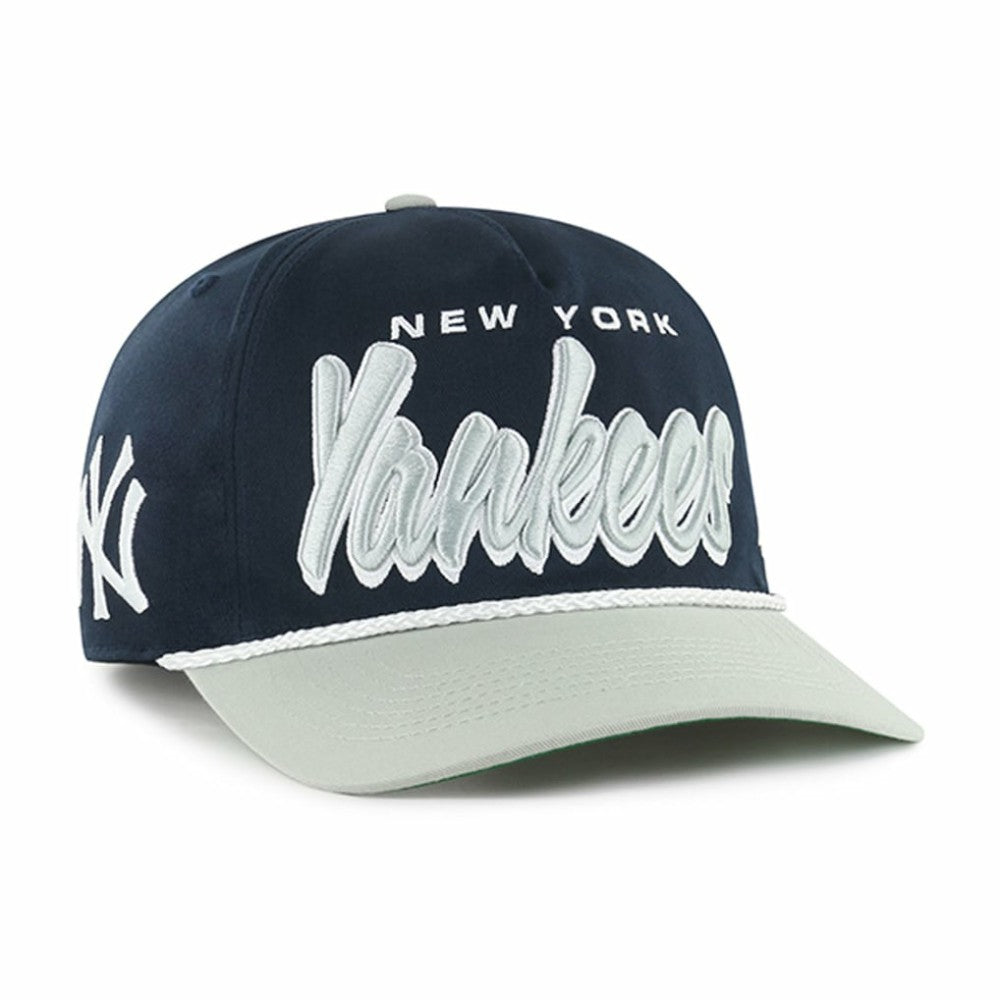 New York Yankees Dropshadow Rope Hitch Adjustable Hat Navy | 47 brand