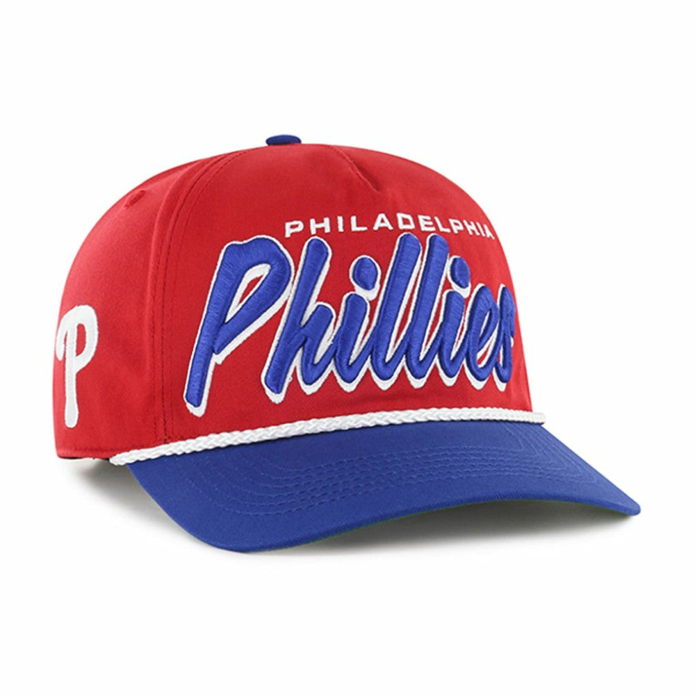 Philadelphia Phillies Dropshadow Rope Hitch Adjustable Hat Red | 47 brand