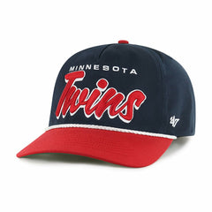 Minnesota Twins Dropshadow Rope Hitch Adjustable Hat Navy | 47 brand