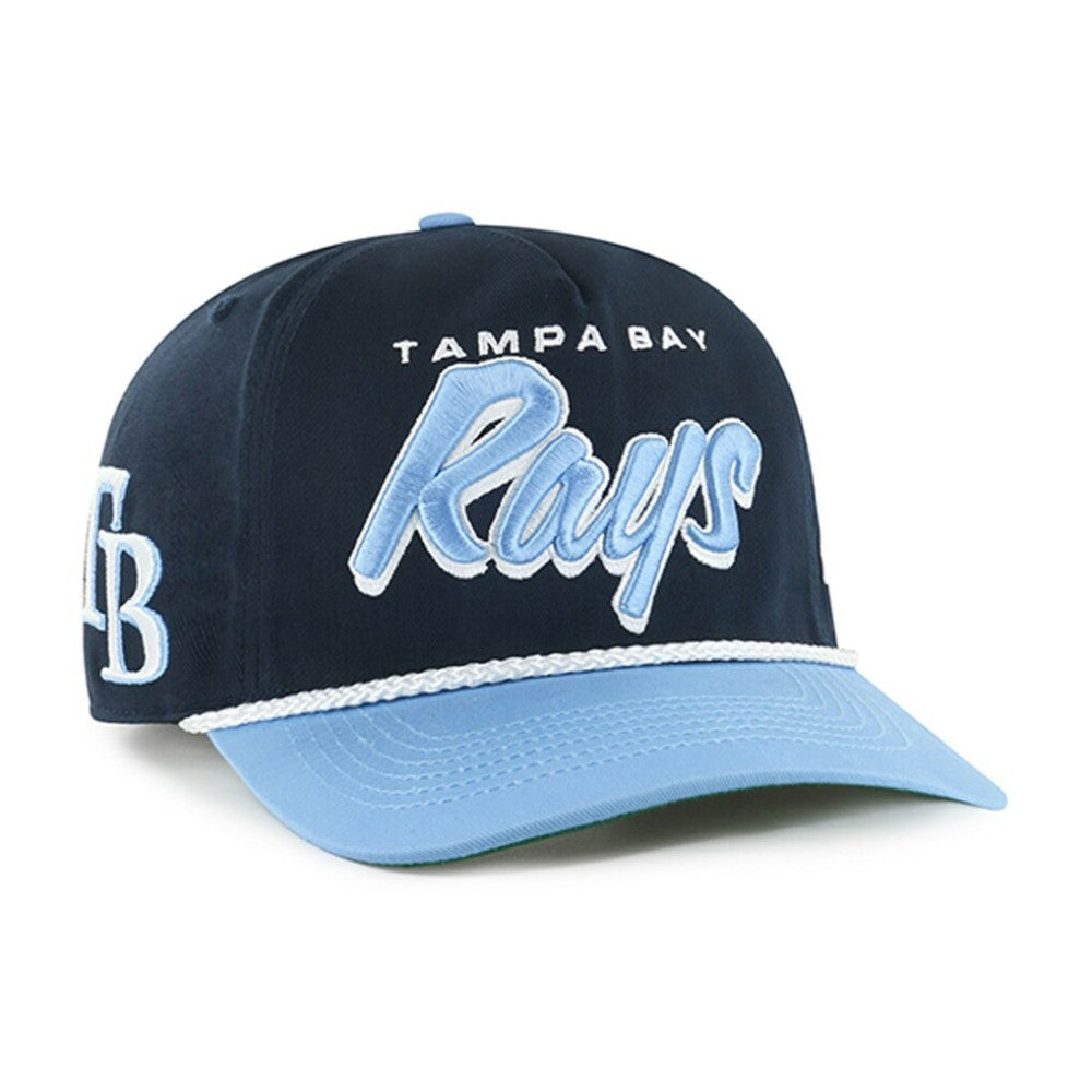 Tampa Bay Rays Dropshadow Rope Hitch Adjustable Hat Navy | 47 brand