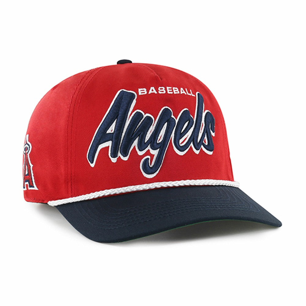 Los Angeles Angels Dropshadow Rope Hitch Adjustable Hat Red | 47 brand