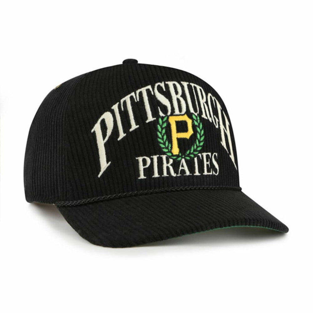 Pittsburgh Pirates Pitchout Rope Hitch Adjustable Hat Black | 47 brand
