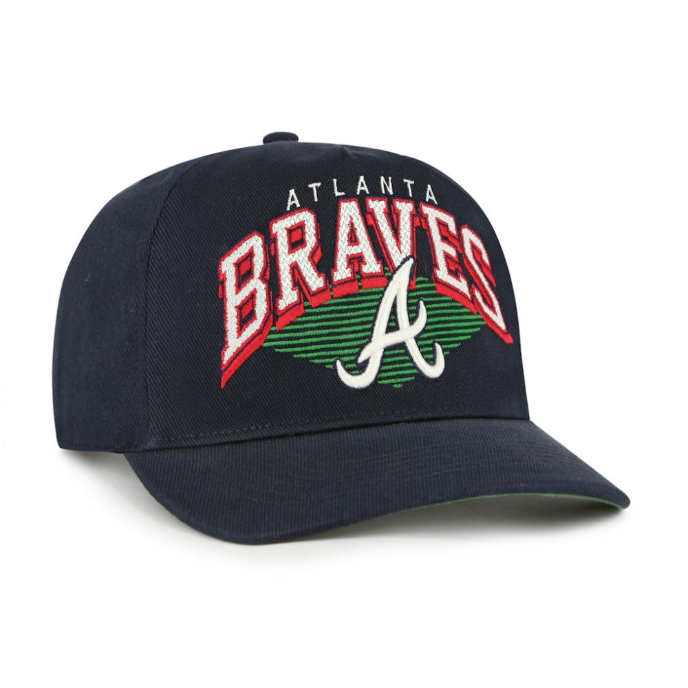 Atlanta Braves Pomona Hitch Adjustable Hat Navy | 47 brand