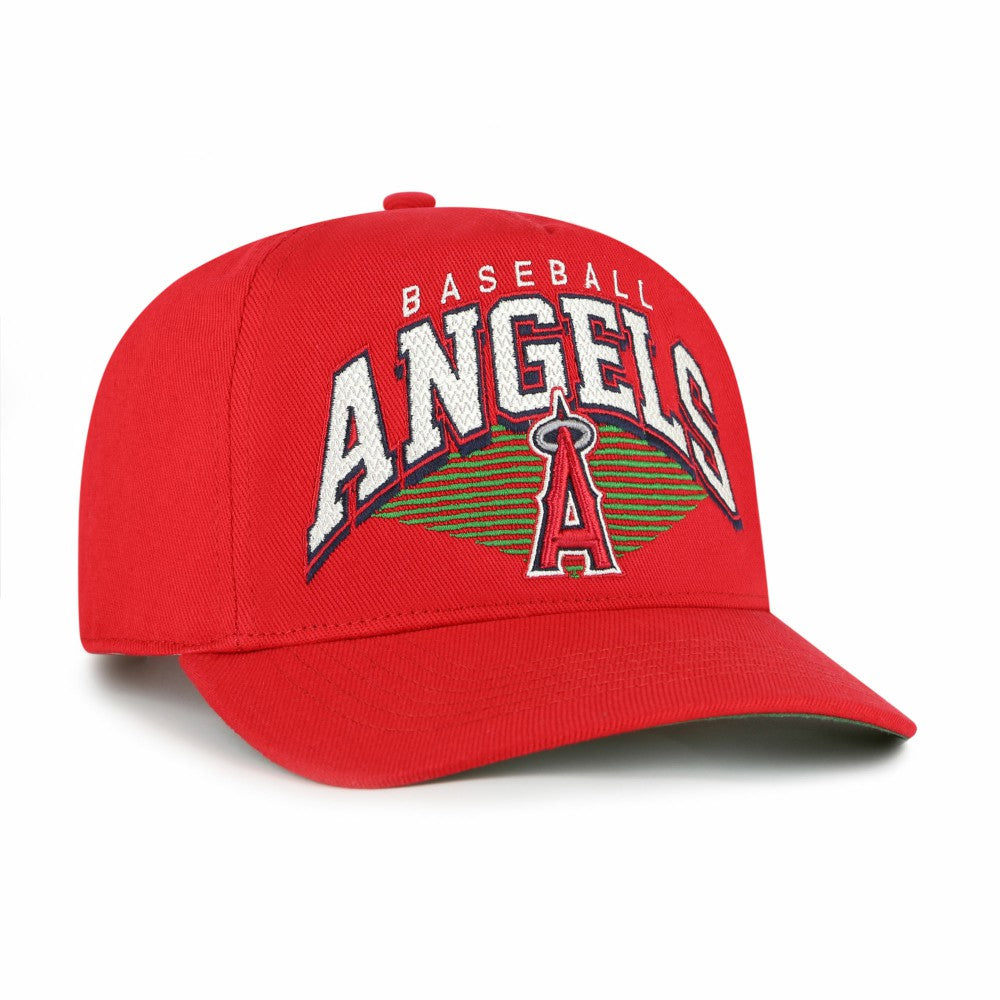 Los Angeles Angels Pomona Hitch Adjustable Hat Red | 47 brand