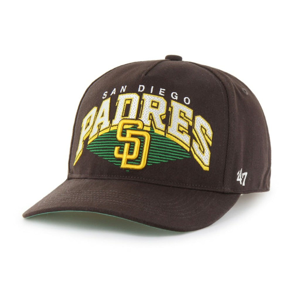 San Diego Padres Pomona Hitch Adjustable Hat Brown | 47 brand
