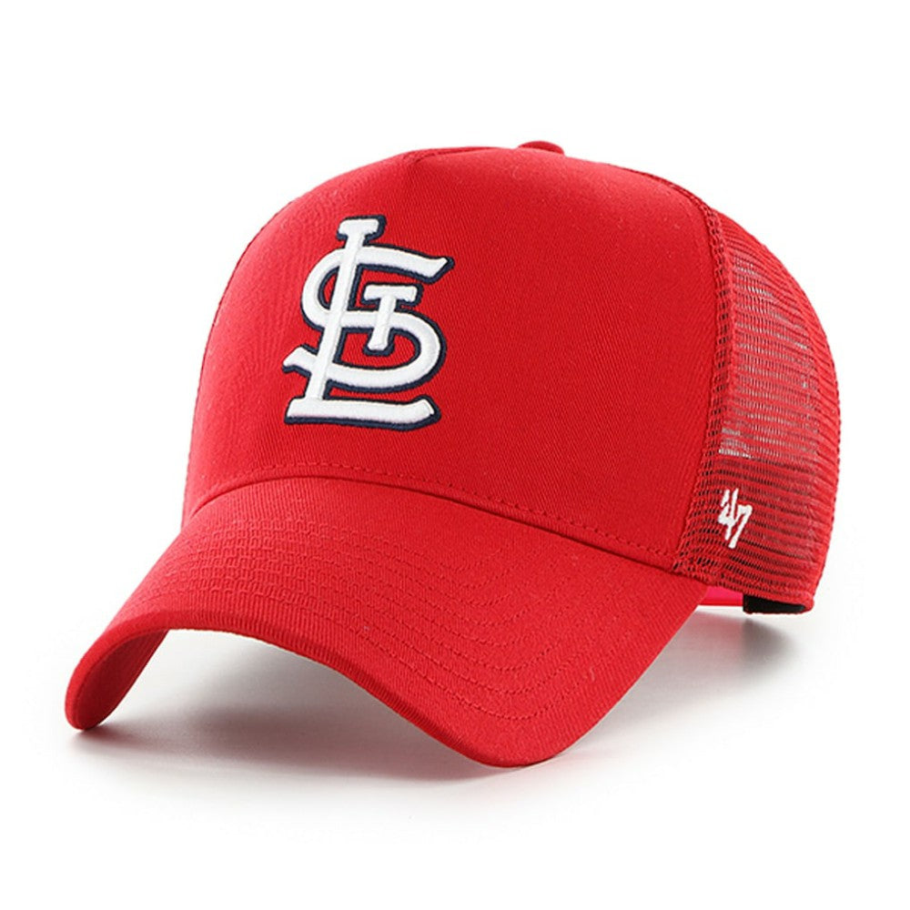 St. Louis Cardinals Ballpark Offside Adjustable Trucker Hat Red | 47 brand