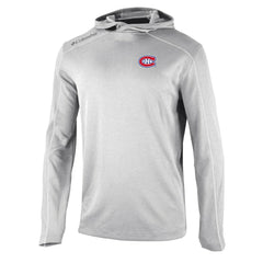 Montreal Canadiens Columbia Shotgun Omni-Wick Pullover Hoodie Gray