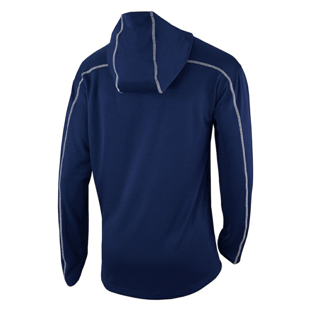 Winnipeg Jets Columbia Shotgun Omni-Wick Pullover Hoodie Navy