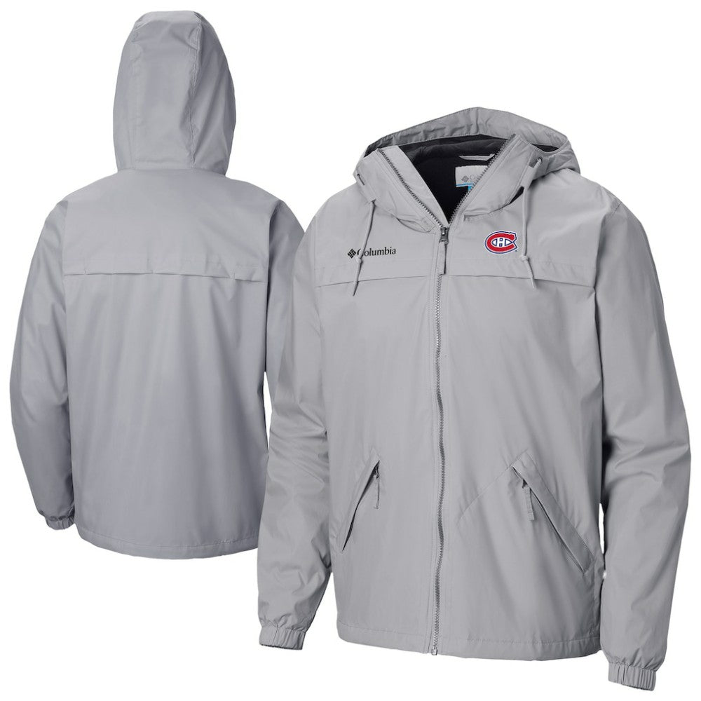 Montreal Canadiens Columbia Oroville Creek Lined Full-Zip Jacket Gray