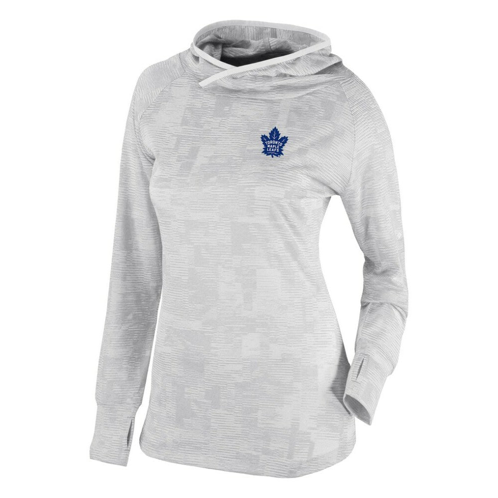 Toronto Maple Leafs Columbia Women's Omni-Wick Sunday Ball Pullover Hoodie White