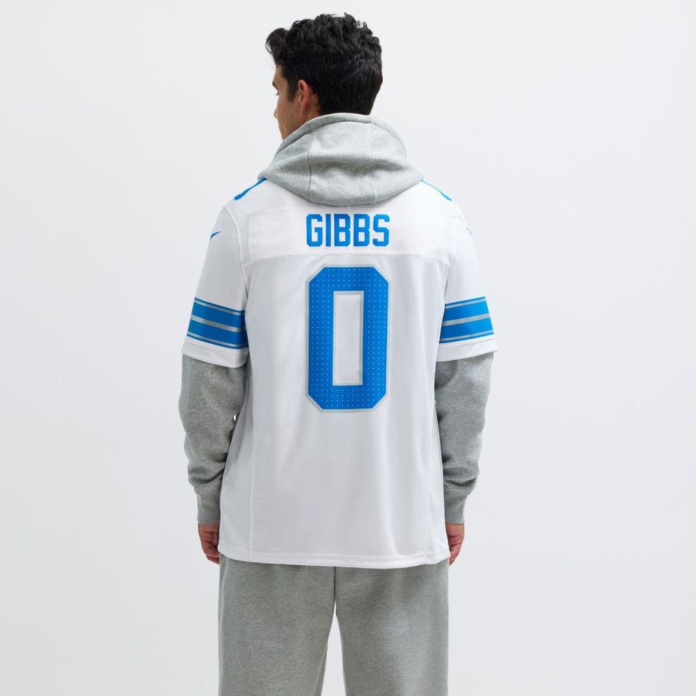 Jahmyr Gibbs Detroit Lions Vapor F.U.S.E. Limited Jersey - White