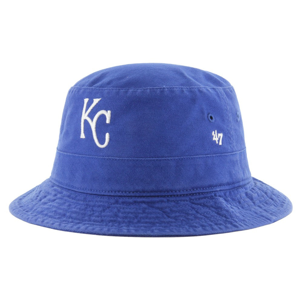 Kansas City Royals Primary Logo Bucket Hat Royal | 47 brand